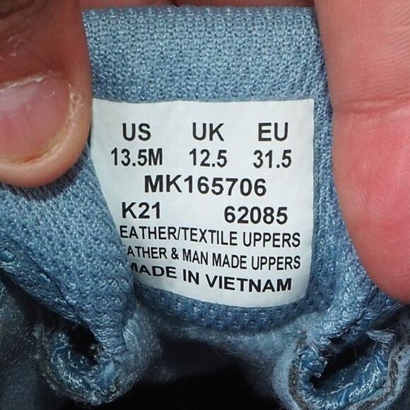 Merrell Moab 3 Low Lace Waterproof Sneakers "Altitude" MK165706 Toddler 13.5M - Picture 10 of 11